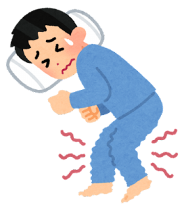 就寝中に足がつる「こむら返り」とは？その原因は？
